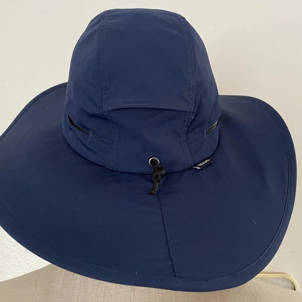 Outdoor Research Sunbriolet Sun Hat M Navy Blue UPF50+ Bucket Hat